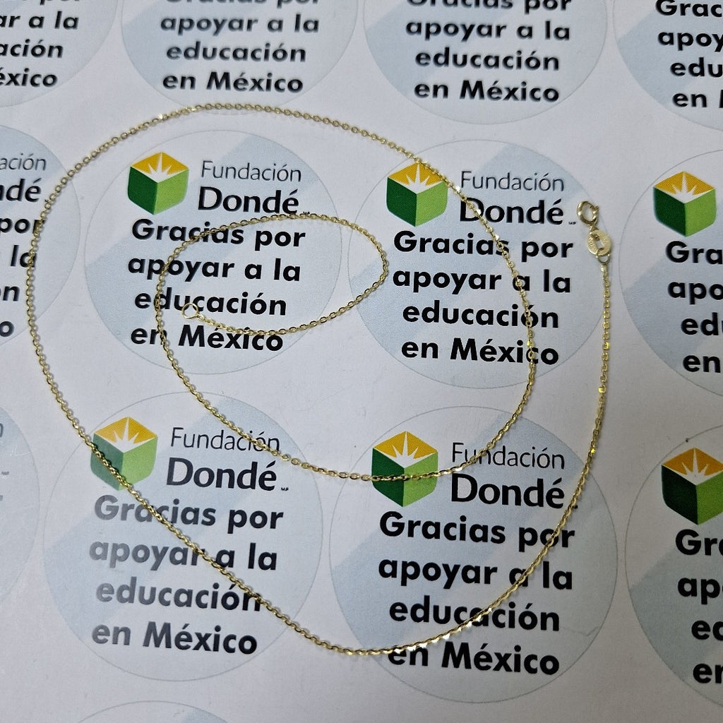 CADENAS ESPECIAL ORO 14K 1.4 (NUEVO)
