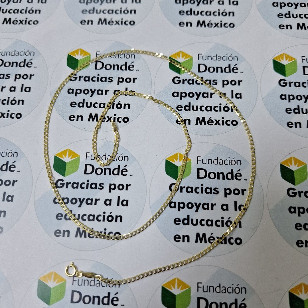 CADENAS BARBADA AMARILLA ORO 10K 2.6 (NUEVO)