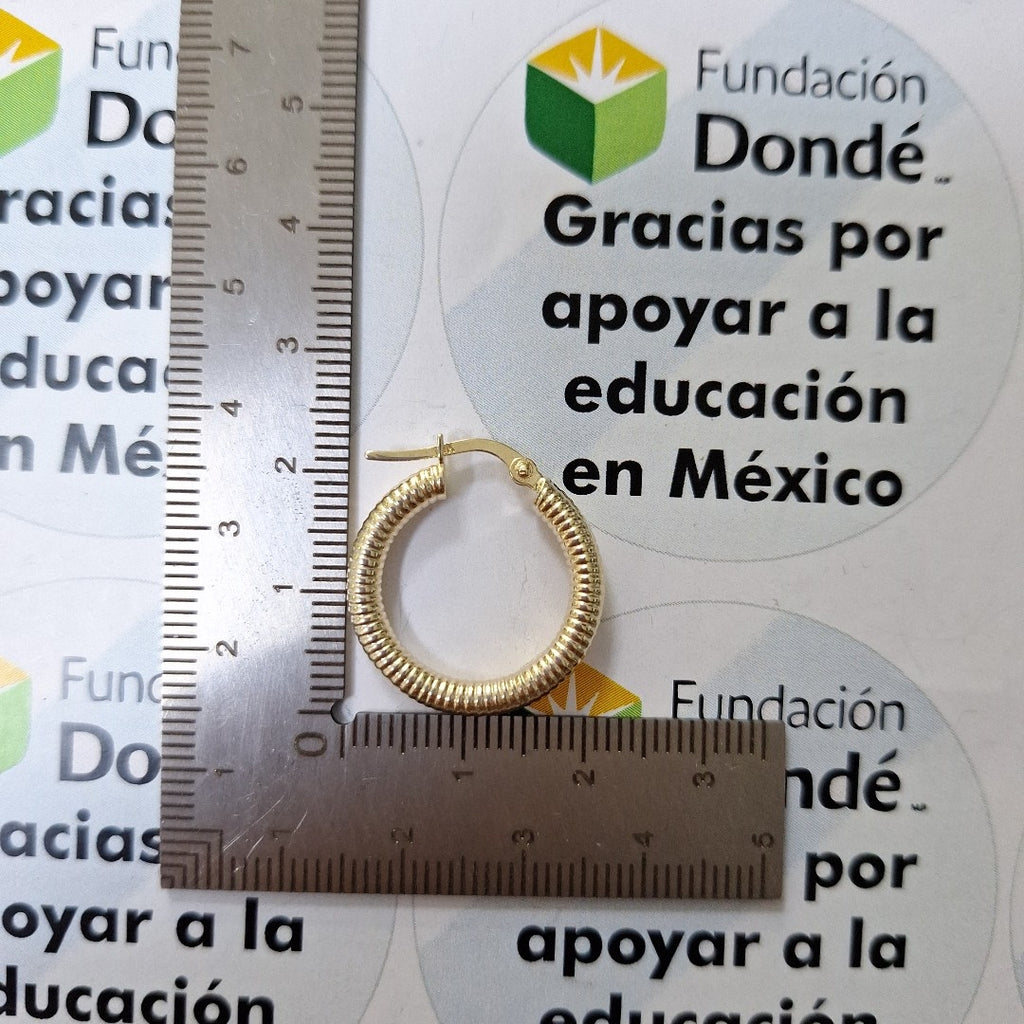 ARRACADAS ORO 10K 1.6 (NUEVO)
