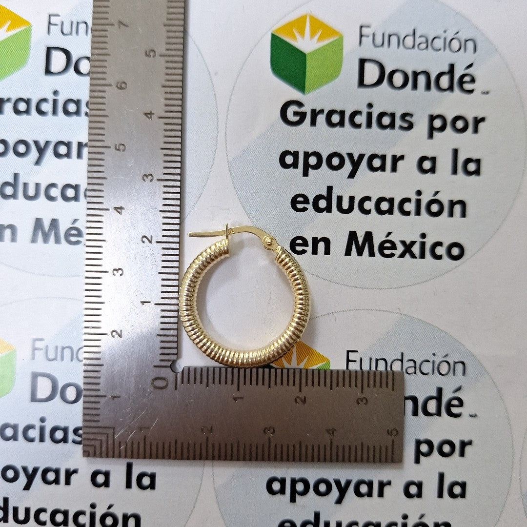 ARRACADAS ORO 10K 1.6 (NUEVO)