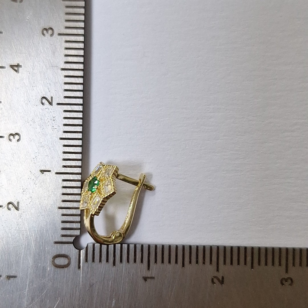 BROQUELES ORO 14K 1.3 (NUEVO)