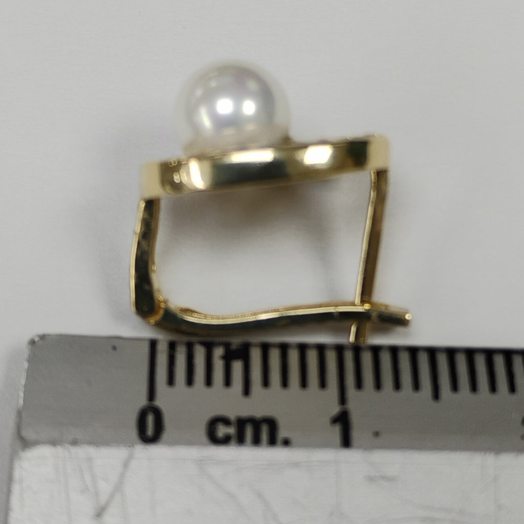 BROQUELES ORO 14K 3.9 (NUEVO)