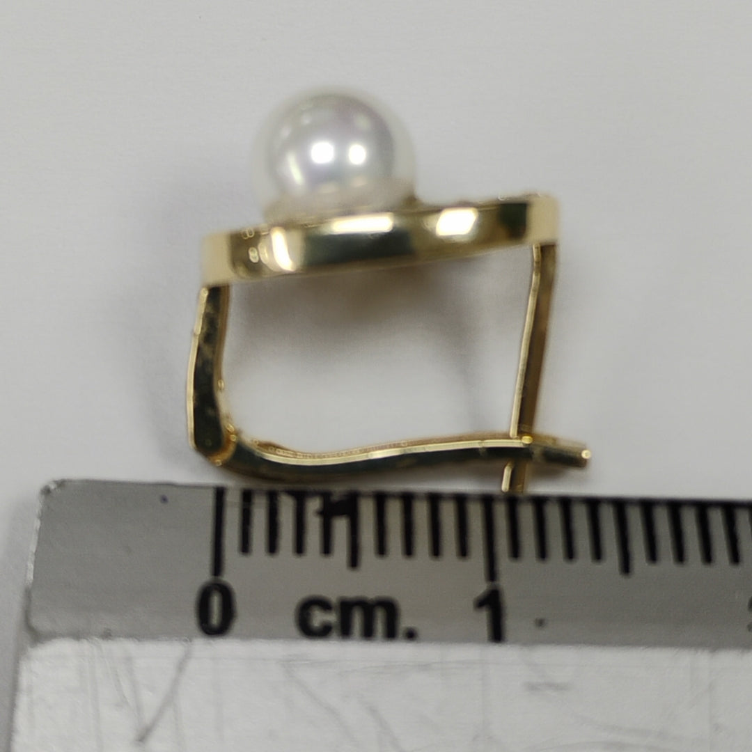 BROQUELES ORO 14K 3.9 (NUEVO)