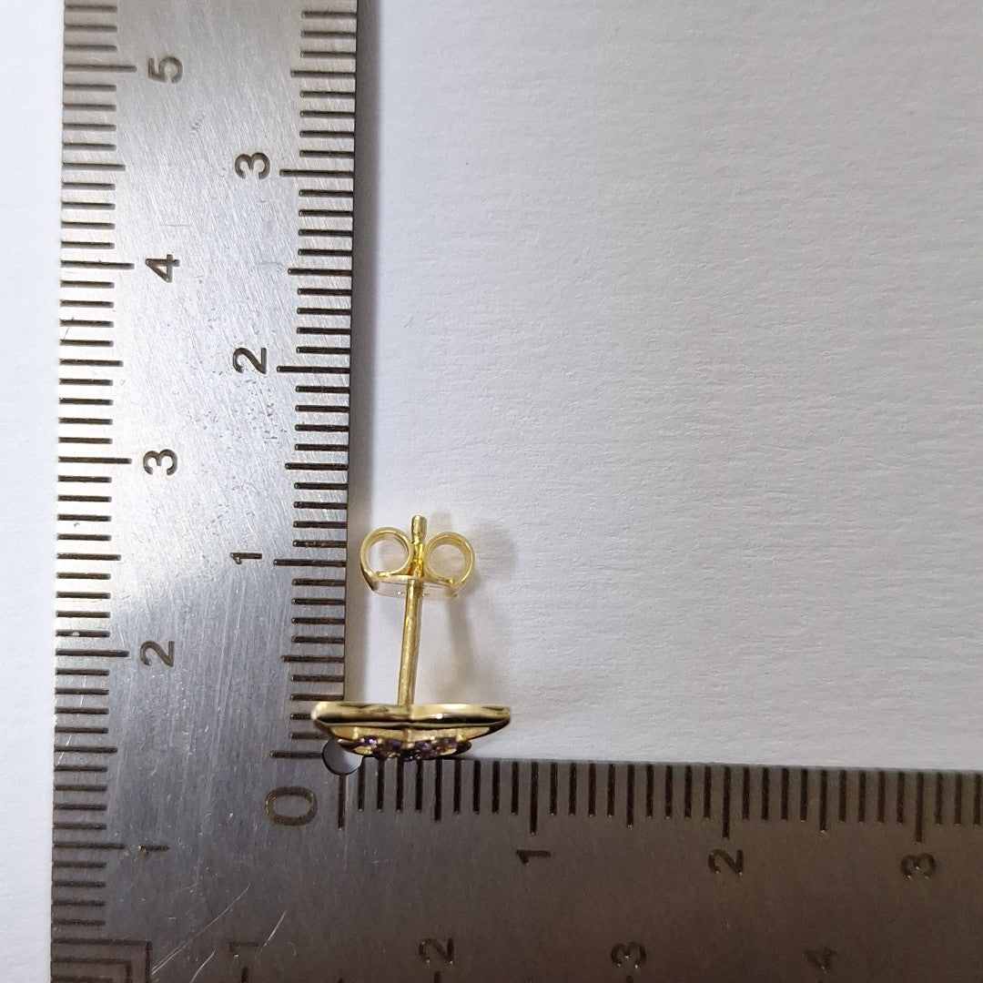 BROQUELES ORO 14K 1.4 (NUEVO)