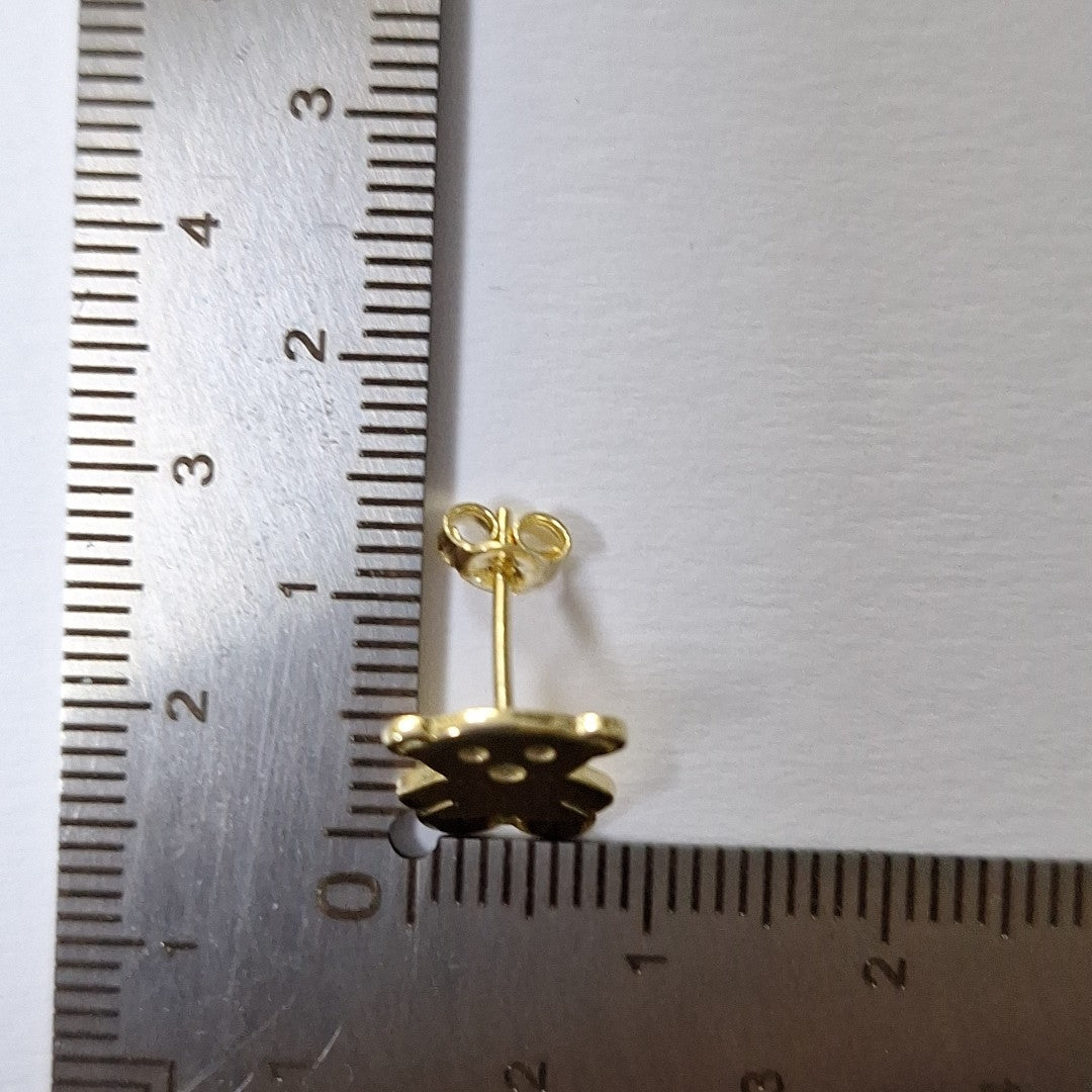 BROQUELES ORO 14K 1.5 (NUEVO)