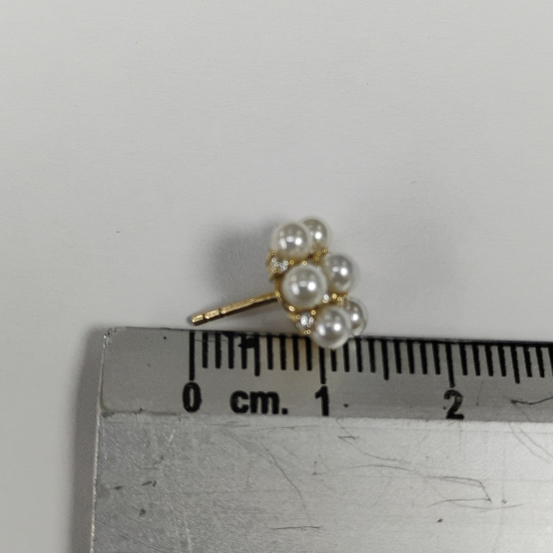 BROQUELES ORO 14K 2.5 (NUEVO)