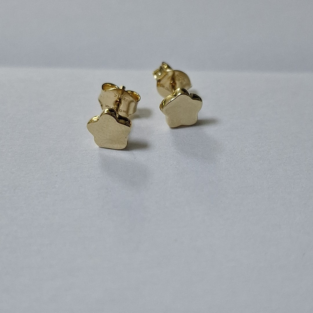 BROQUELES ORO 14K 1 (NUEVO)