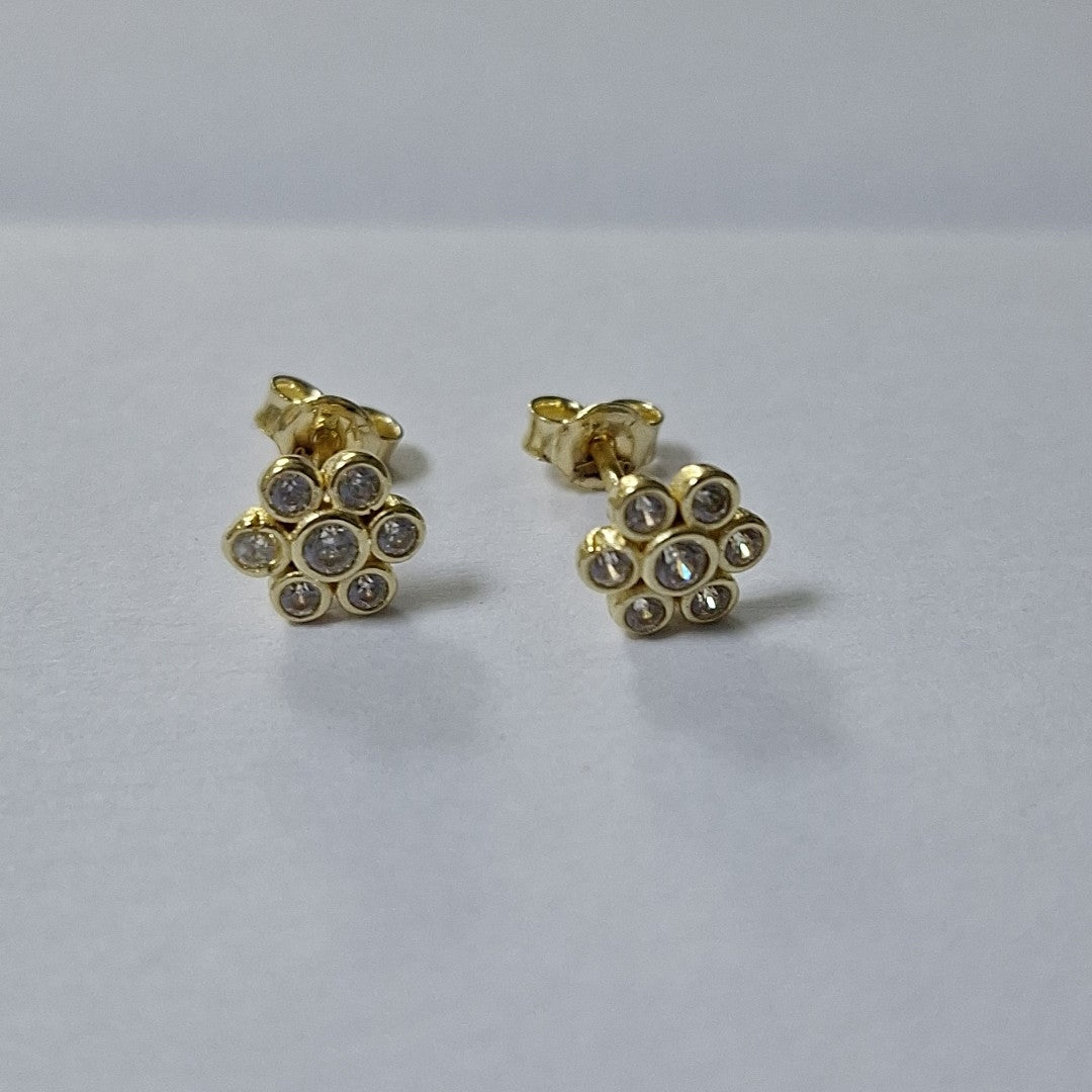 BROQUELES ORO 14K 1.2 (NUEVO)