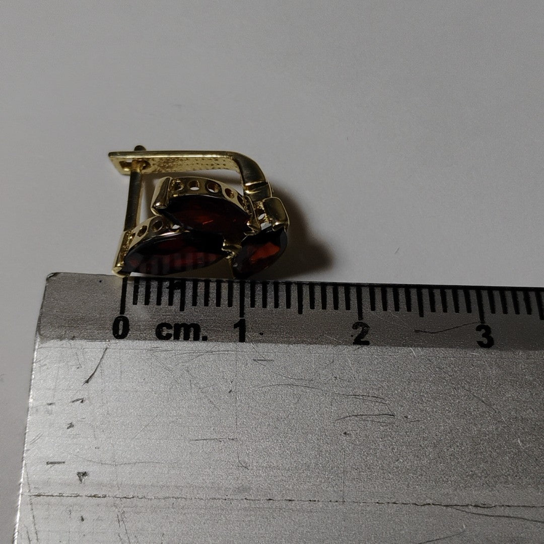 BROQUELES ORO 14K 4.4 (NUEVO)