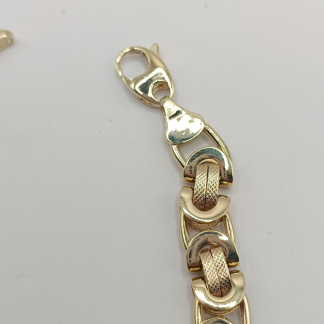PULSERAS CABALLERO ORO 10K 13.6 (NUEVO)