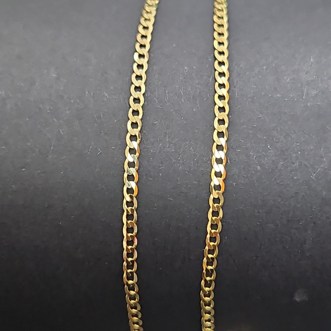 CADENAS BARBADA AMARILLA ORO 14K 1.9 (NUEVO)
