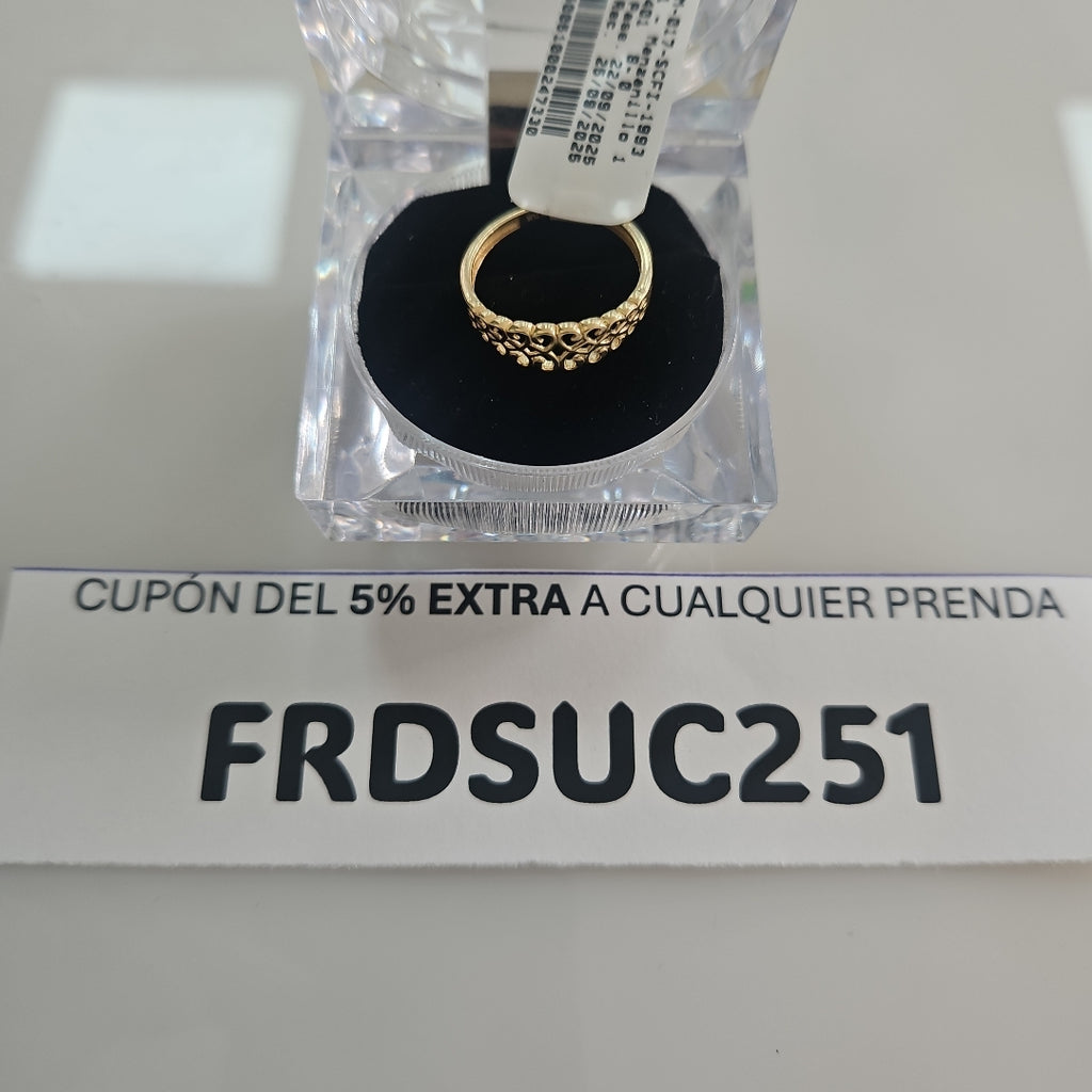 ANILLOS DAMA ORO 14K 1.4 (NUEVO)