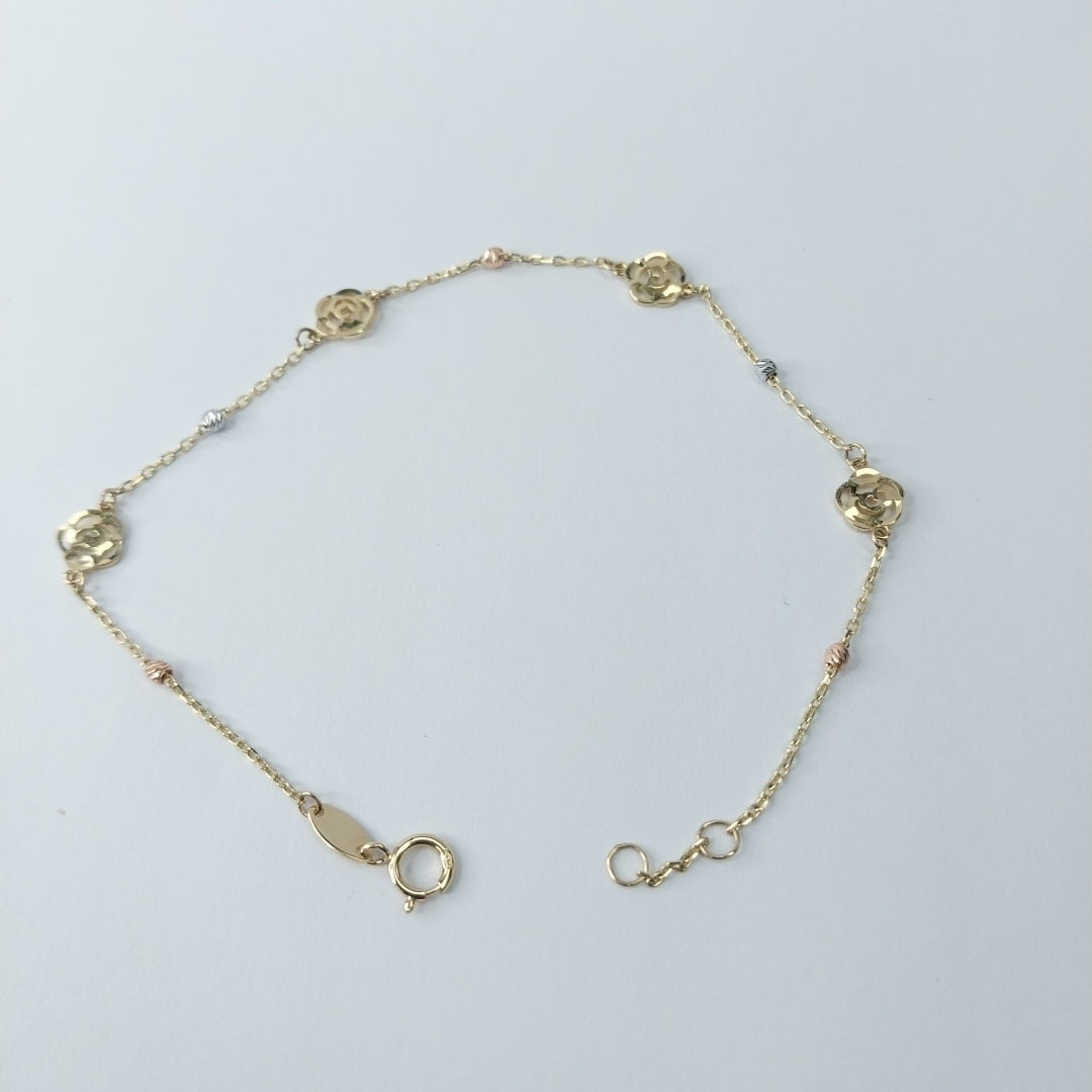 PULSERAS DAMA ORO 14K 1.4 (NUEVO)