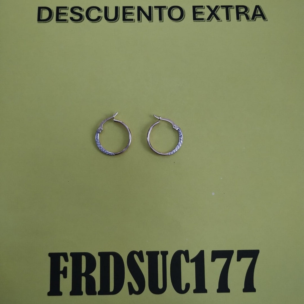 ARRACADAS ORO 14K 1.1 (NUEVO)