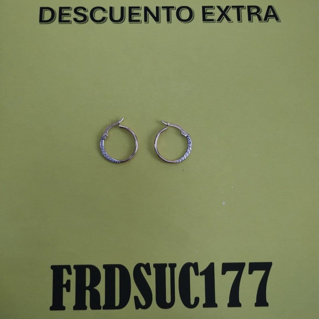 ARRACADAS ORO 14K 1.1 (NUEVO)
