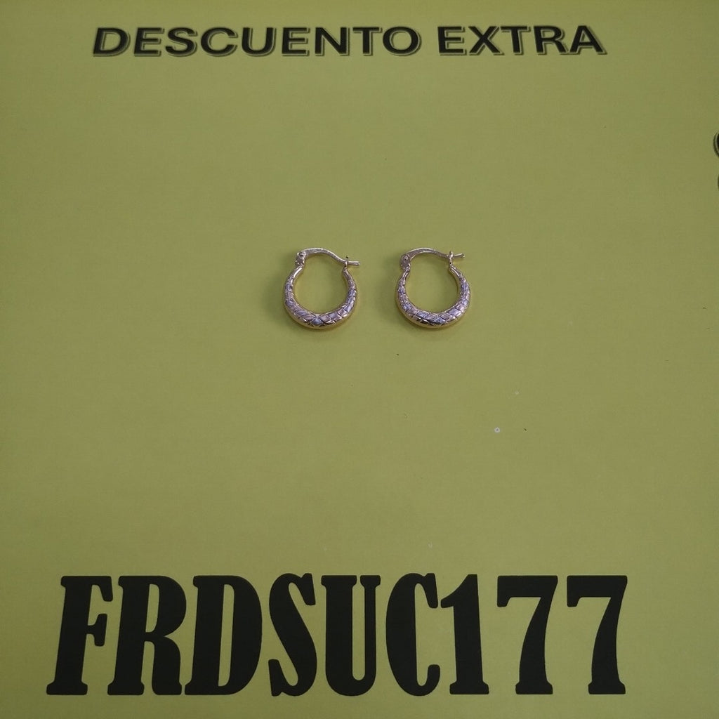 ARRACADAS ORO 14K 1.2 (NUEVO)
