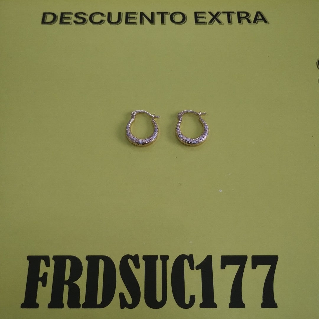 ARRACADAS ORO 14K 1.2 (NUEVO)