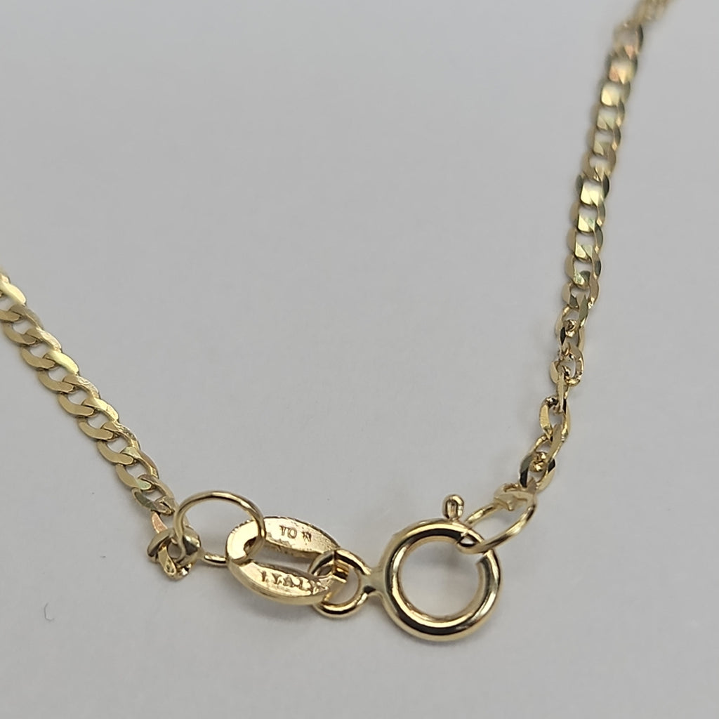 CADENAS BARBADA AMARILLA ORO 10K 1.7 (NUEVO)