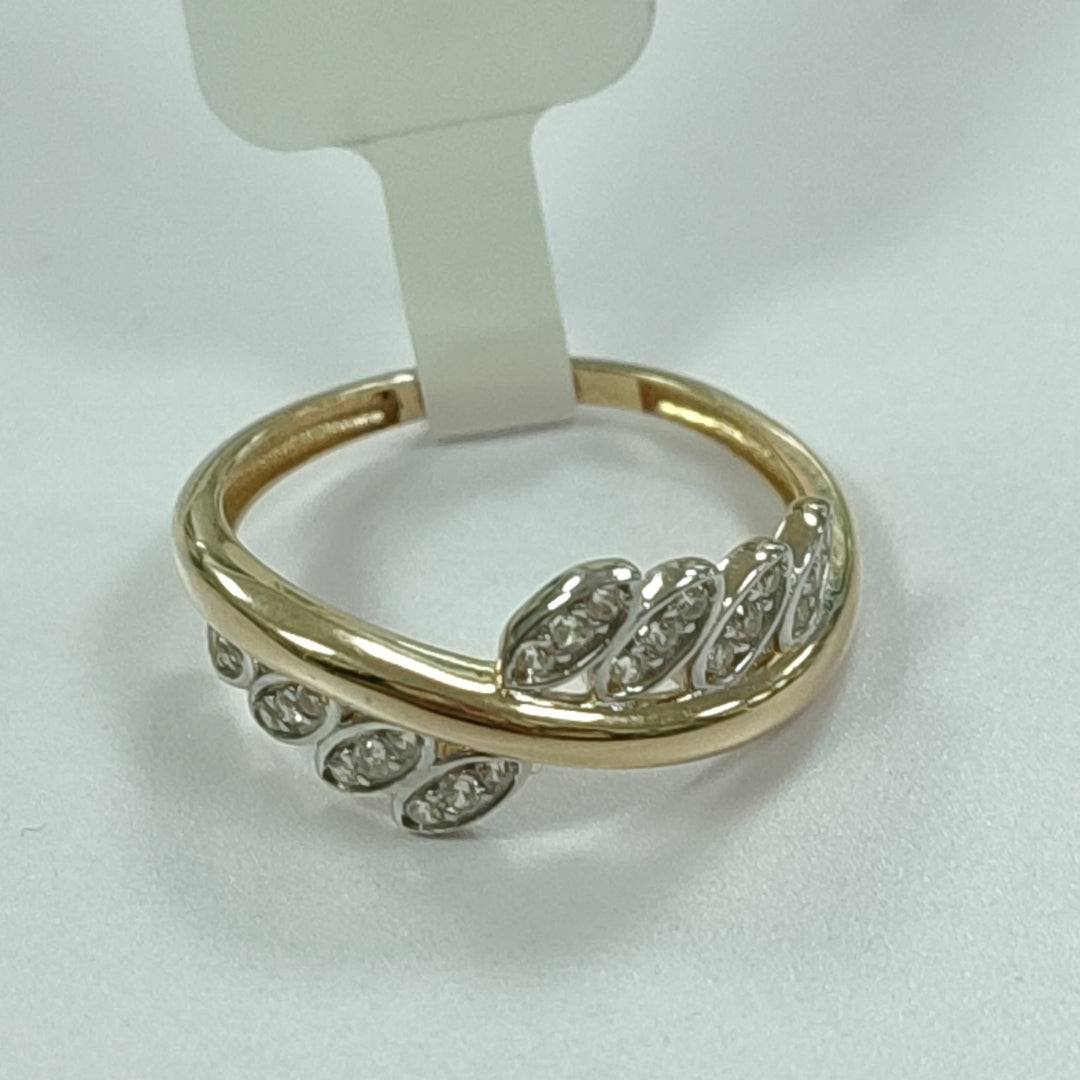 ANILLOS DAMA ORO 14K 2 (NUEVO)