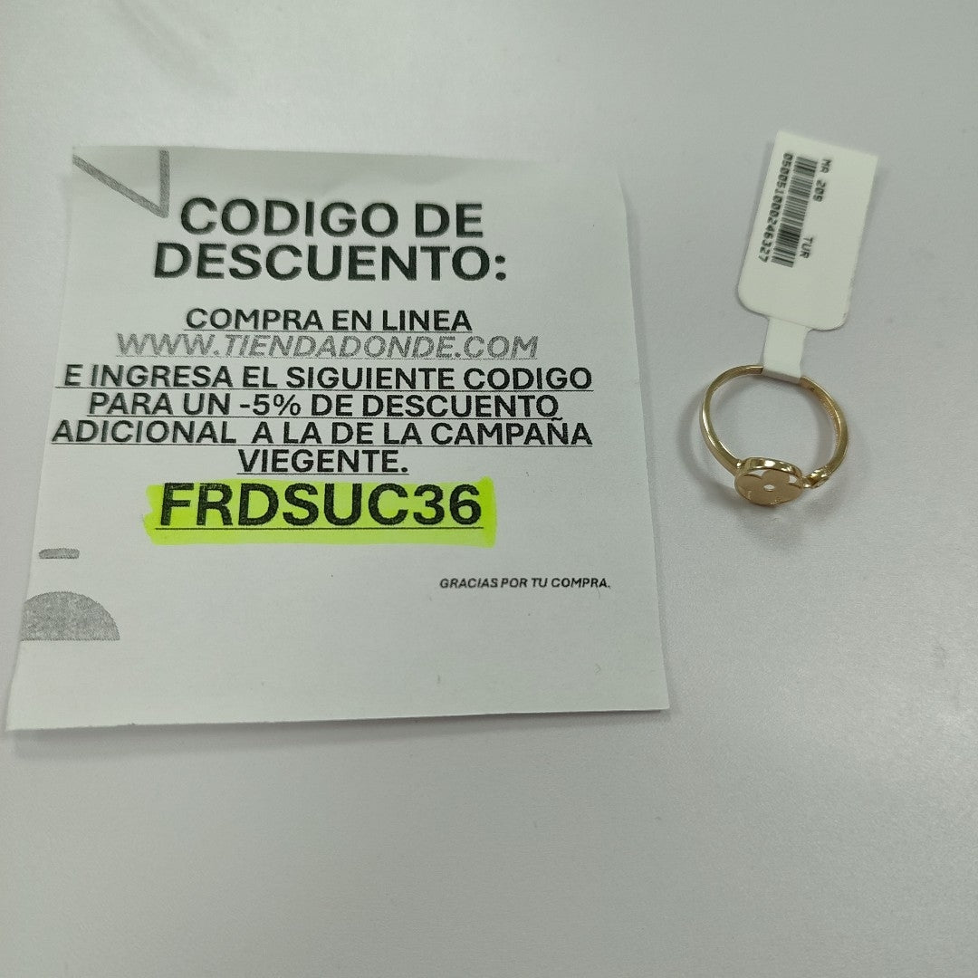 ANILLOS DAMA ORO 14K 1.2 (NUEVO)