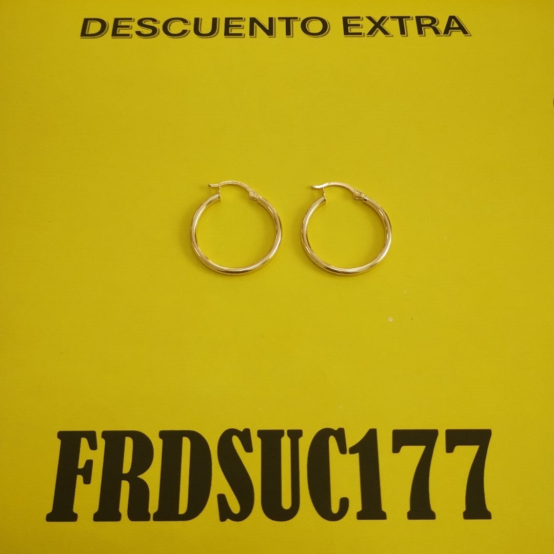 ARRACADAS ORO 14K 1.1 (NUEVO)
