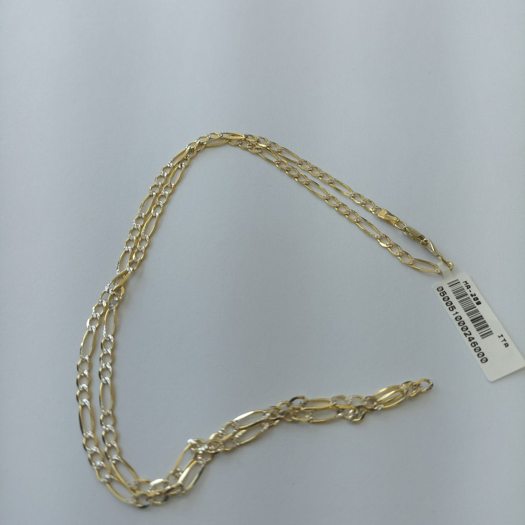 CADENAS CARTIER 3*1 DIAMANTADA ORO 14K 7.2 (NUEVO)