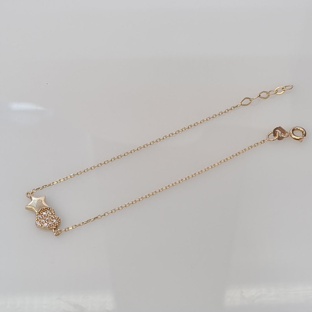PULSERAS DAMA ORO 14K 1.3 (NUEVO)