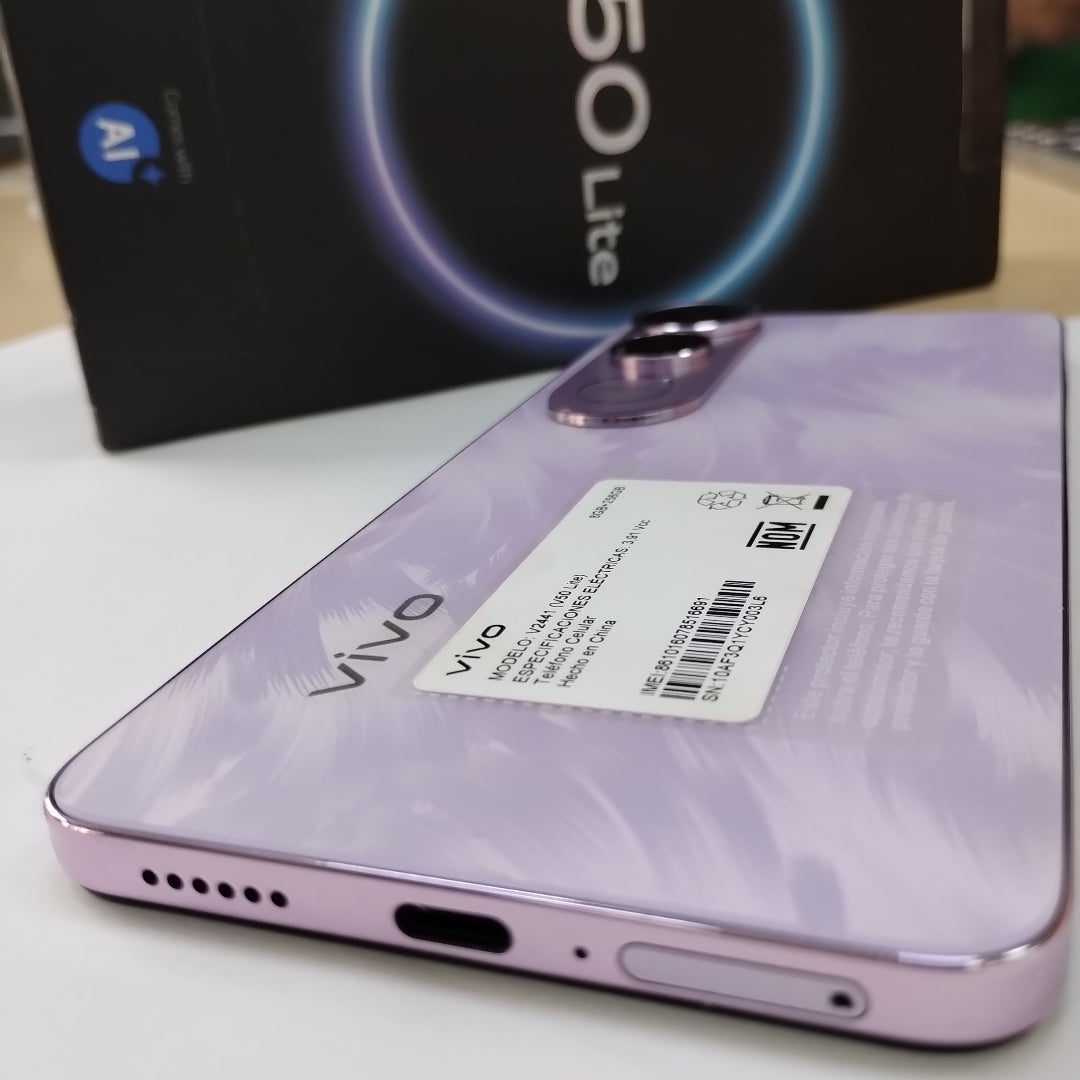 CELULAR VIVO V50 LITE V2441 (2025) 256 GB 8 GB RAM (SEMINUEVO)