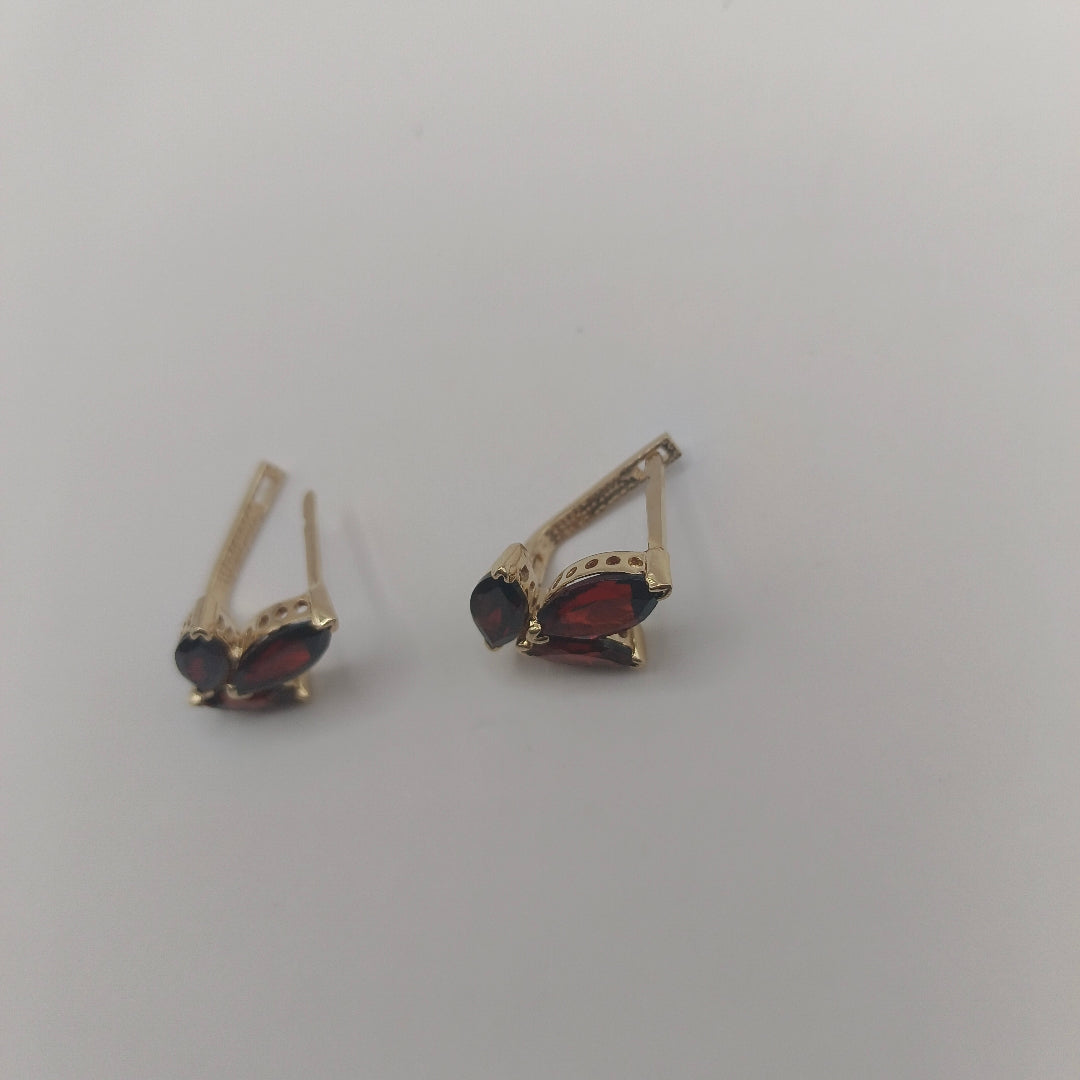 BROQUELES ORO 14K 4.3 (NUEVO)