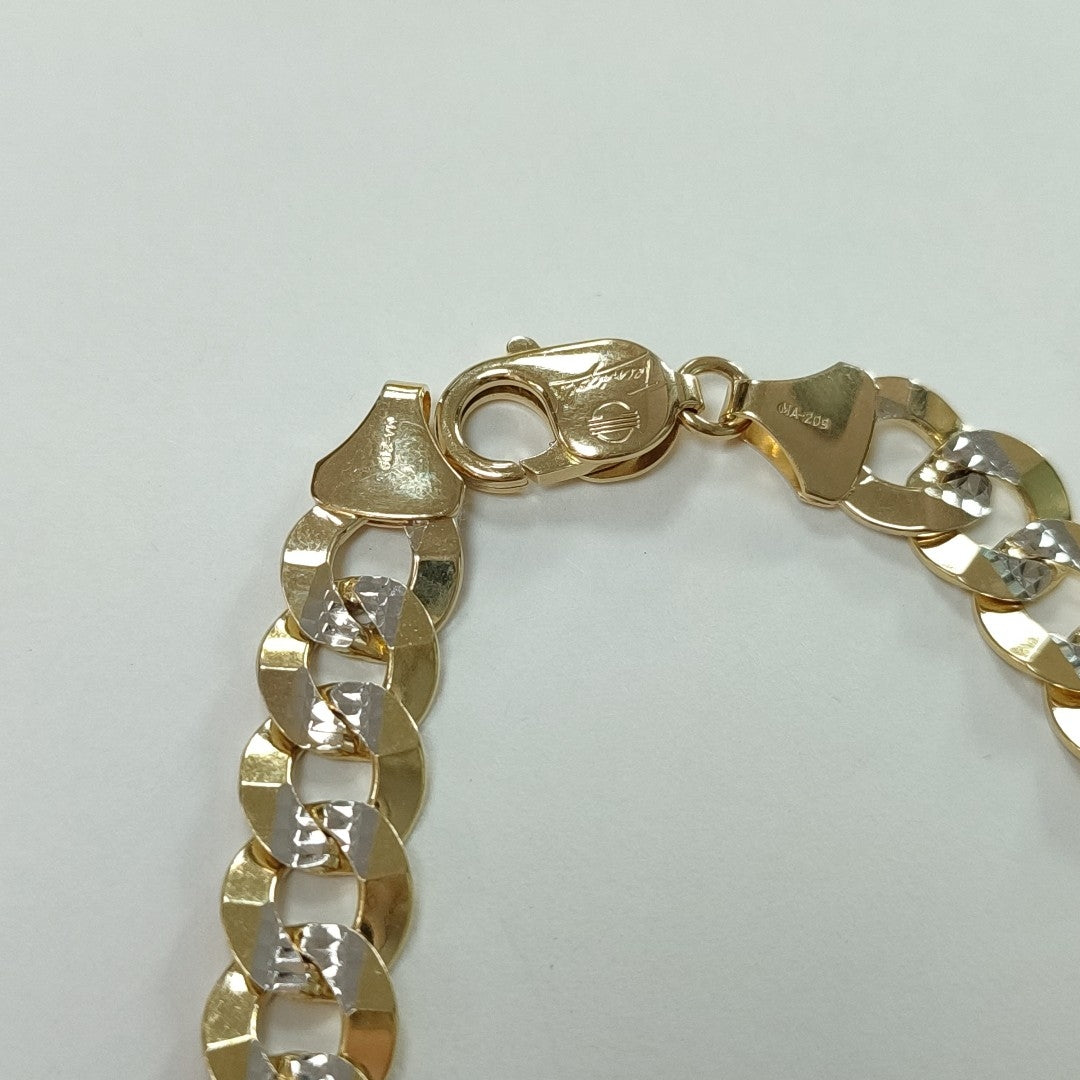 PULSERAS CABALLERO ORO 14K 23.6 (NUEVO)