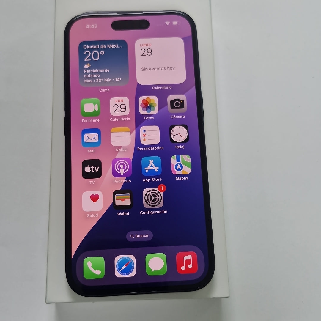 CELULAR APPLE IPHONE 16 A3286 (2024) 128 GB 8 GB RAM (SEMINUEVO)
