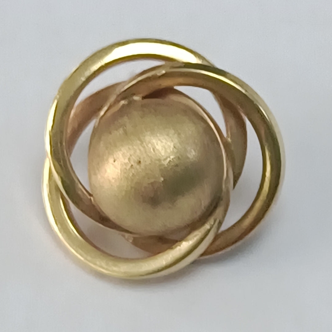 ARETES PAR ORO 12 K 4,30 GRMS (SEMINUEVO)