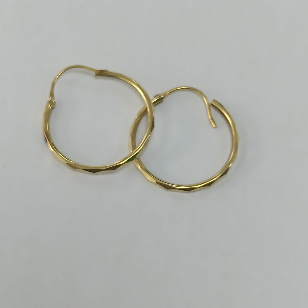 ARRACADAS PAR ORO 14 K 1,30 GRMS (SEMINUEVO)