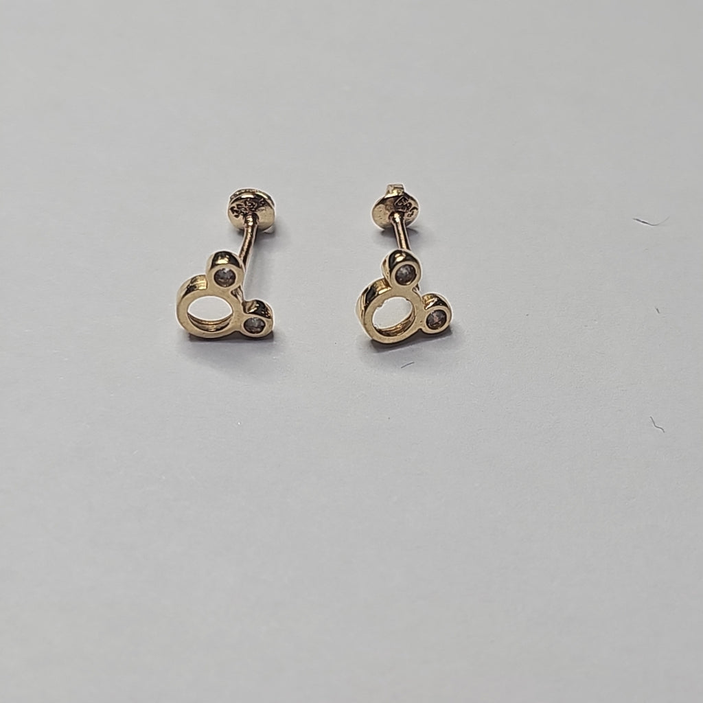 BROQUELES PAR. ORO. 14 K 0.6 GRMS (SEMINUEVO)