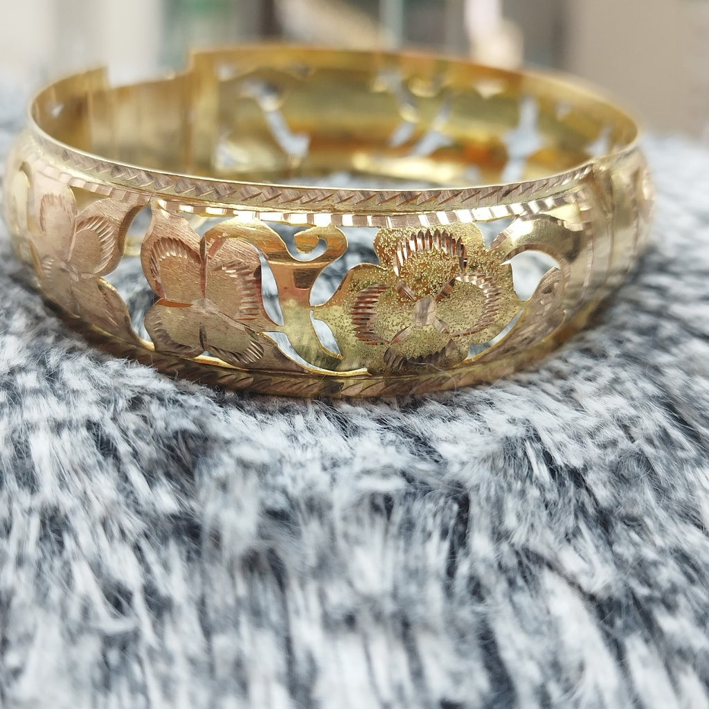 PULSERA RIGIDA ORO 8 K 26,70 GRMS (SEMINUEVO)