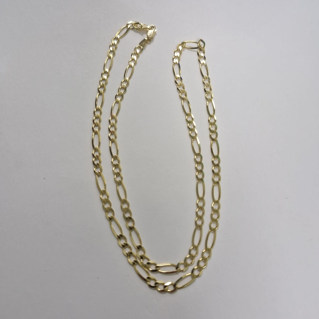 CADENAS CARTIER 3*1 AMARILLA ORO 14K 12.3 (NUEVO)