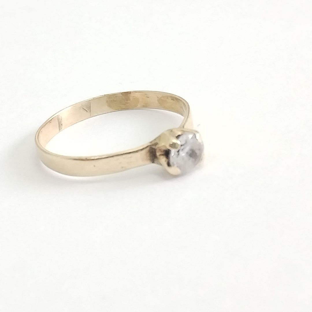 ANILLO ORO 14 K 1,10 GRMS (SEMINUEVO)
