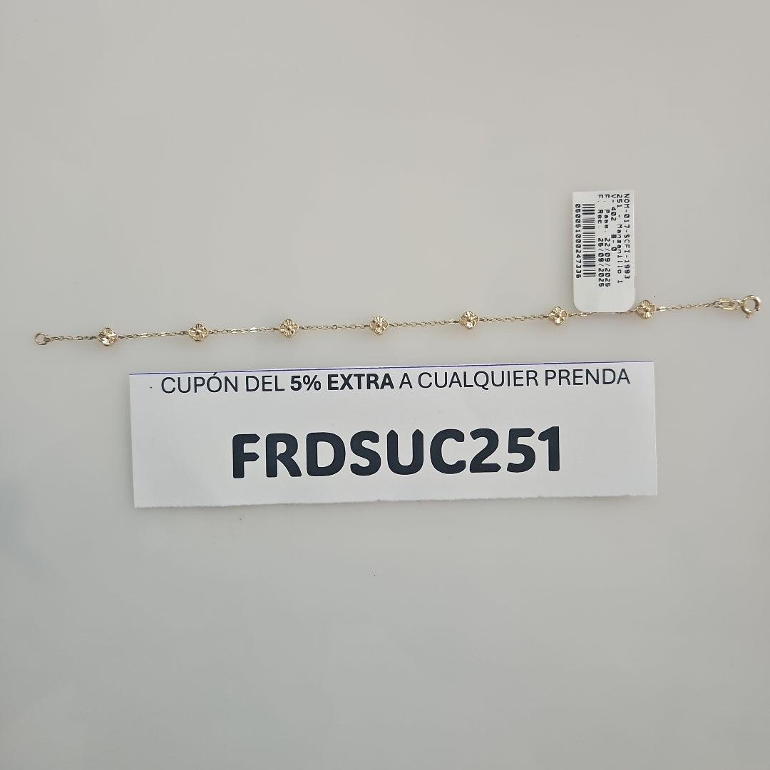 PULSERAS DAMA ORO 14K 2.1 (NUEVO)