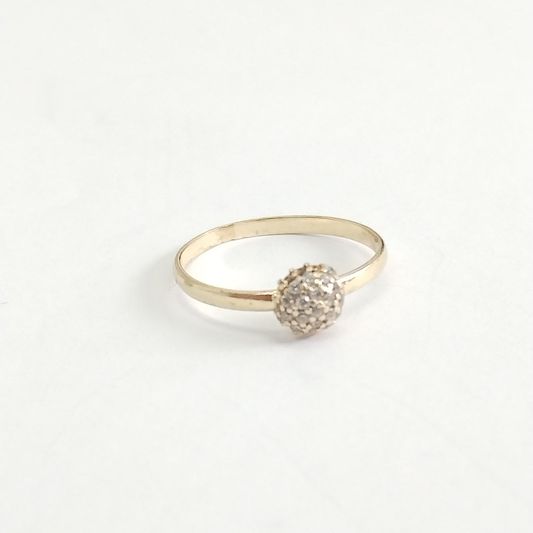 ANILLO ORO 14 K 1,10 GRMS (SEMINUEVO)