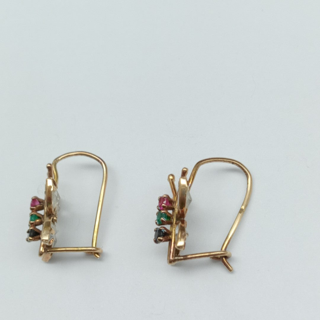 ARETES PAR ORO 8 K 2,40 GRMS (SEMINUEVO)