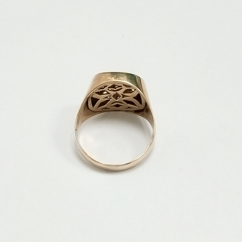 ANILLO ORO 14 K 7,50 GRMS (SEMINUEVO)
