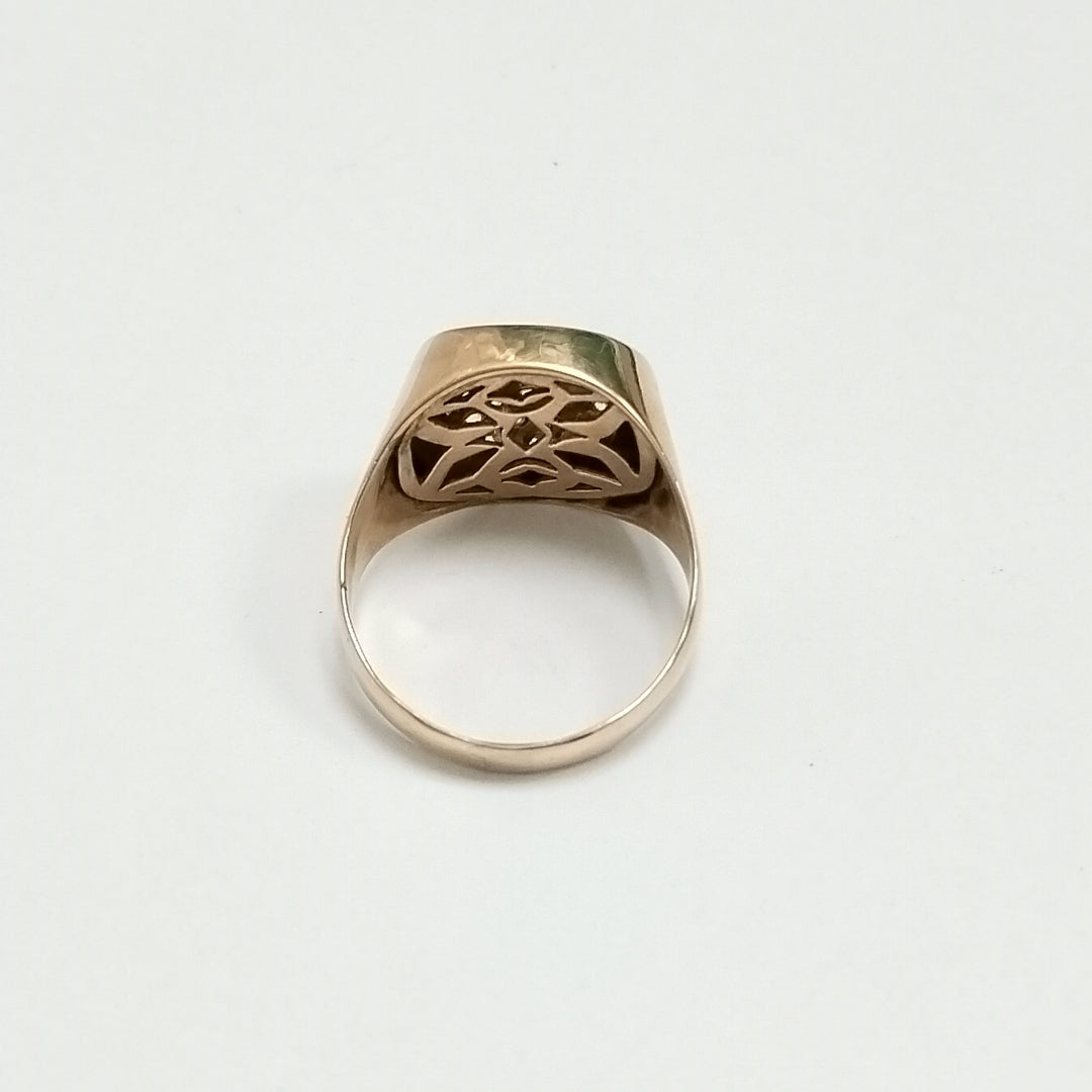 ANILLO ORO 14 K 7,50 GRMS (SEMINUEVO)