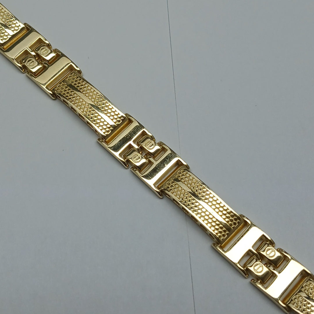 PULSERAS CABALLERO ORO 14K 25 (NUEVO)