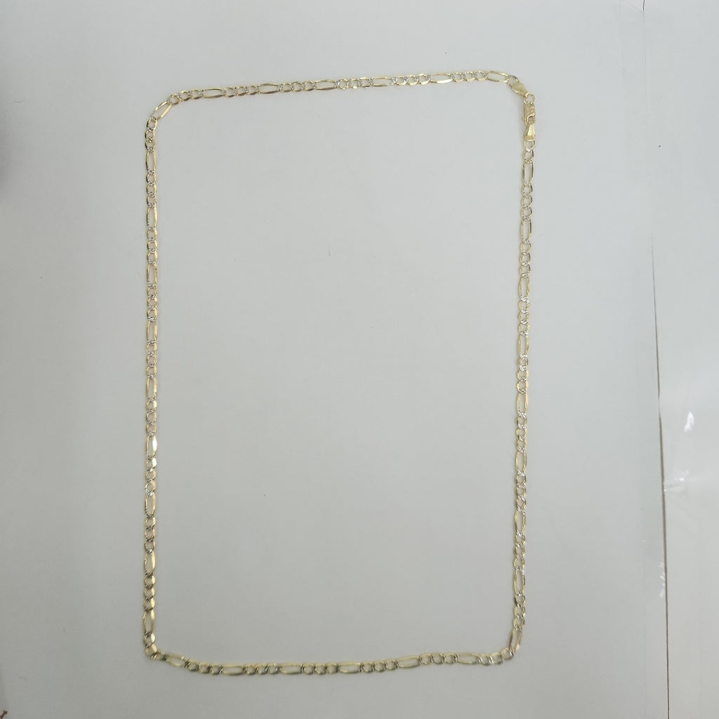 CADENAS CARTIER 3*1 DIAMANTADA ORO 14K 7.8 (NUEVO)