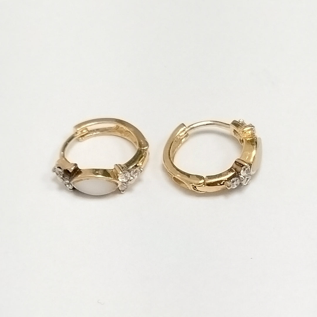 ARETES PAR. ORO. 10 K 1.5 GRMS (SEMINUEVO)