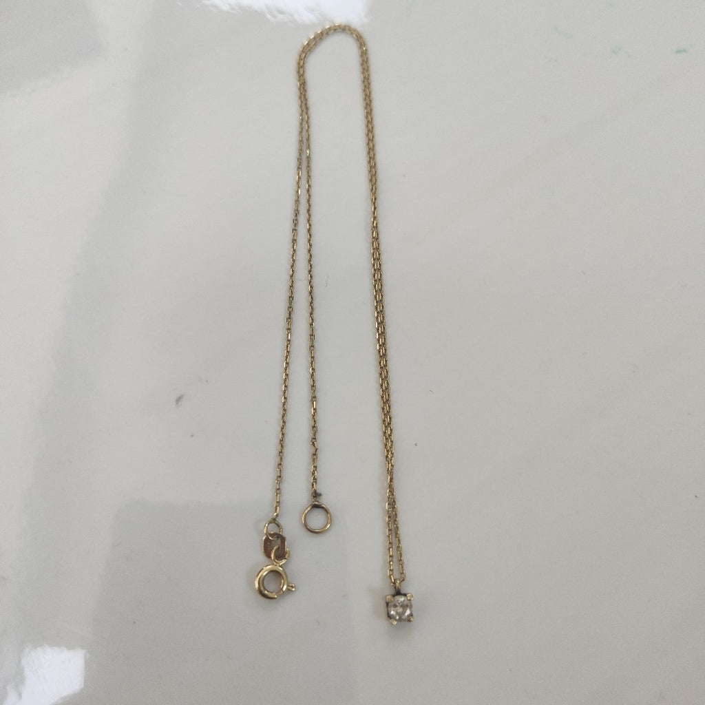 CADENA,DIJE ORO 10 K 1,60 GRMS (SEMINUEVO)