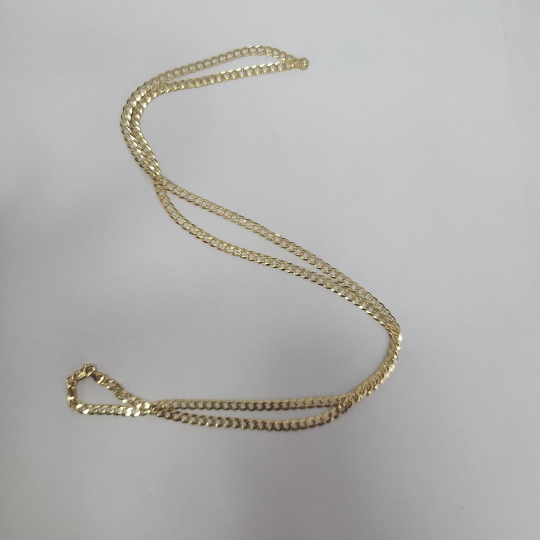 CADENAS BARBADA AMARILLA ORO 14K 8 (NUEVO)