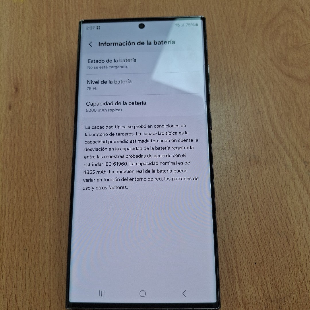 CELULAR SAMSUNG GALAXY S23 ULTRA SM-S918B 256 GB 8 GB RAM (SEMINUEVO)
