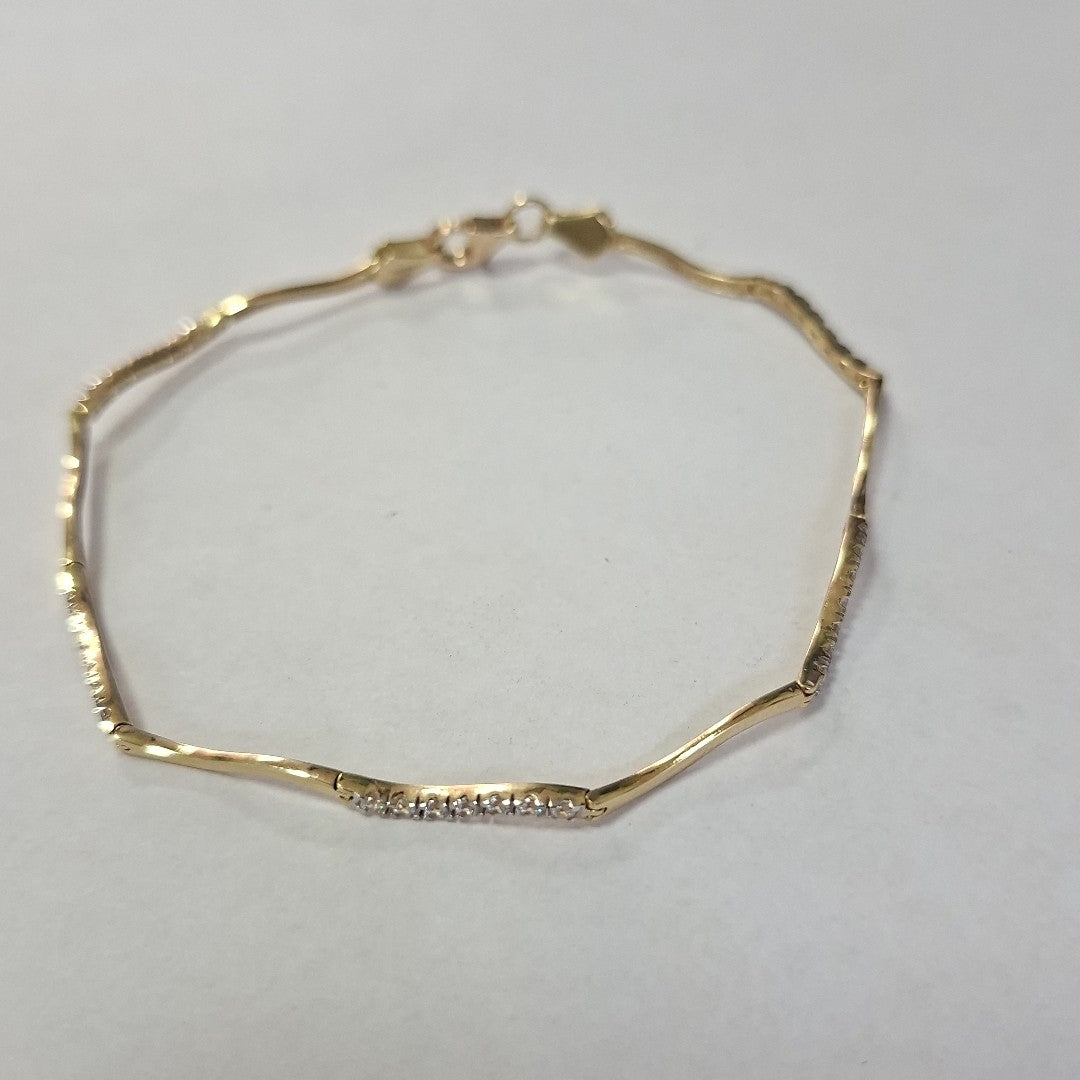 PULSERAS DAMA ORO 14K 3.6 (NUEVO)