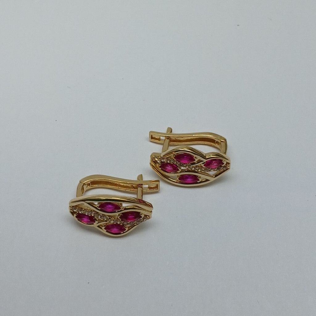 BROQUELES ORO 14K 3.7 (NUEVO)